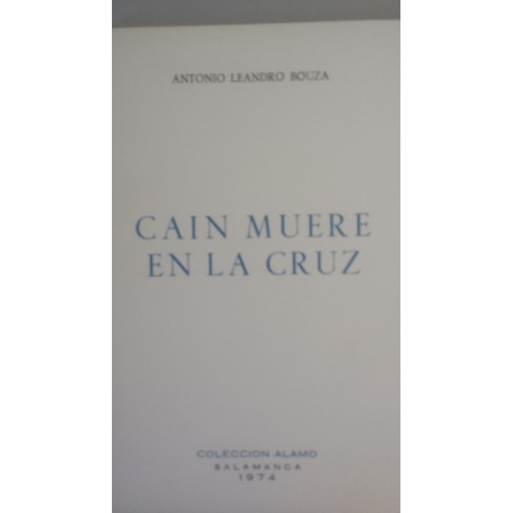 CAIN MUERE EN LA CRUZ